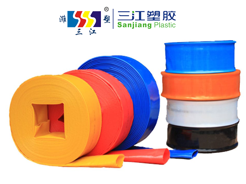 彩色PVC滌綸纖維特制高強度水帶